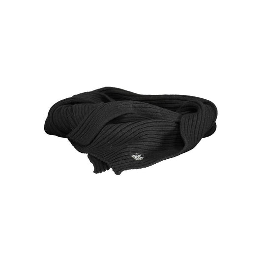 U.S. POLO ASSN. Black Wool Men's Scarf U.S. POLO ASSN.