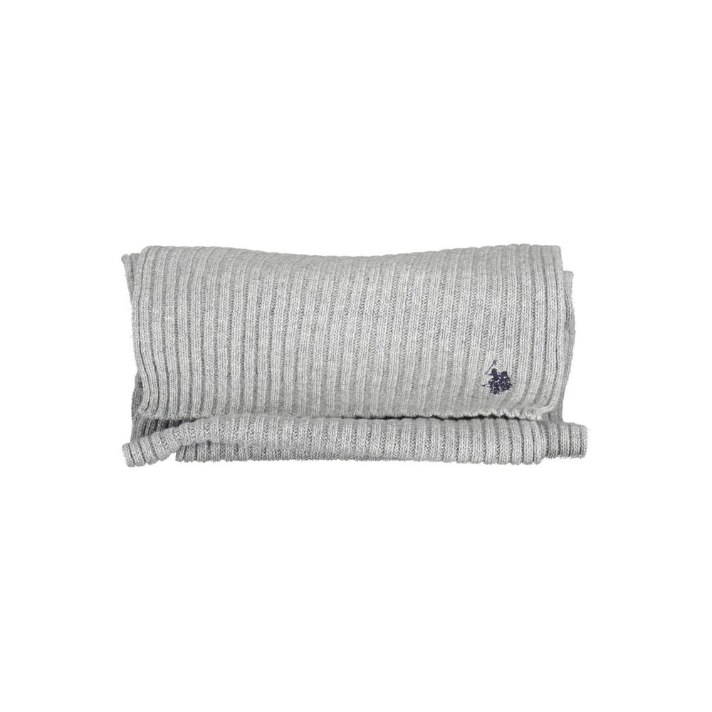 U.S. POLO ASSN. Gray Wool Men's Scarf U.S. POLO ASSN.