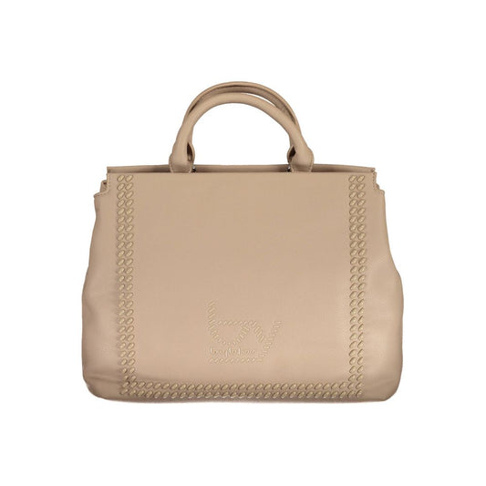 BYBLOS Beige Polyethylene Handbag BYBLOS