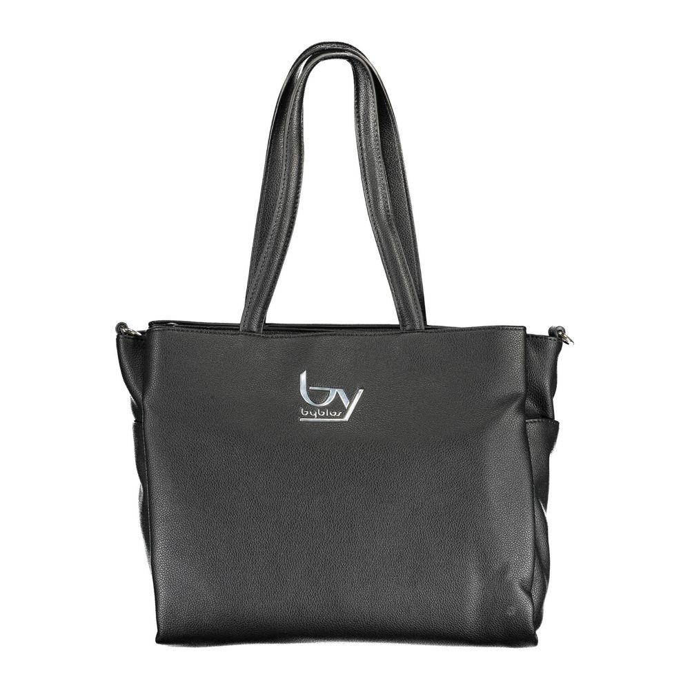 BYBLOS Black Polyethylene Handbag BYBLOS