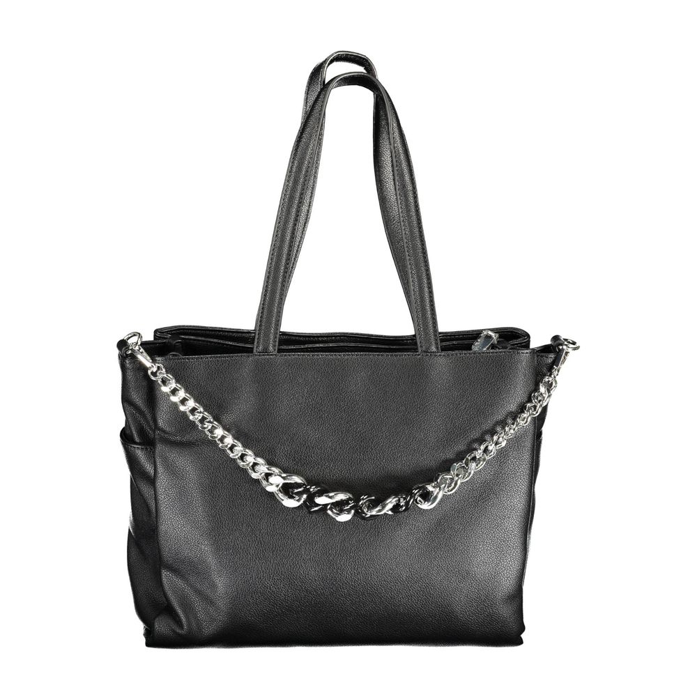 BYBLOS Black Polyethylene Handbag BYBLOS