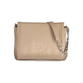 BYBLOS Beige Polyurethane Women Handbag