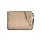 BYBLOS Beige Polyurethane Women Handbag
