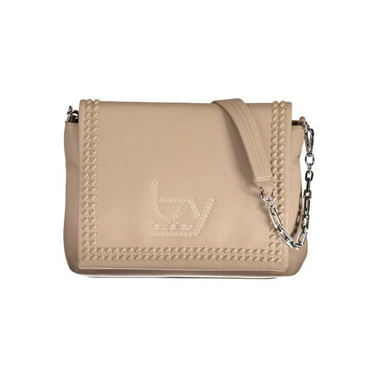 BYBLOS Beige Polyethylene Handbag BYBLOS