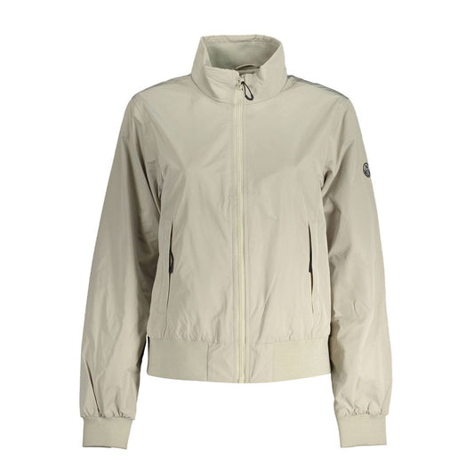 North Sails Gray Polyester Jackets & Coat North Sails