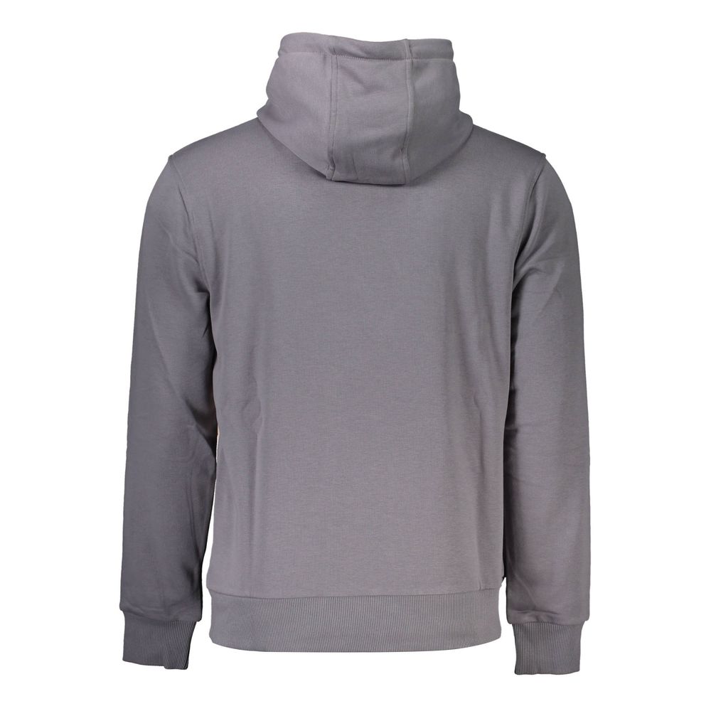 Cavalli Class Gray Cotton Sweater Cavalli Class