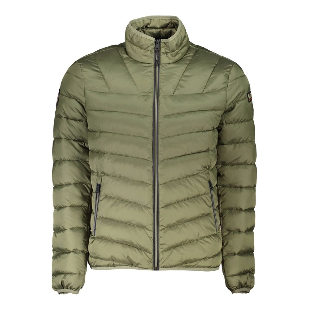 Napapijri Green Polyamide Jacket Napapijri