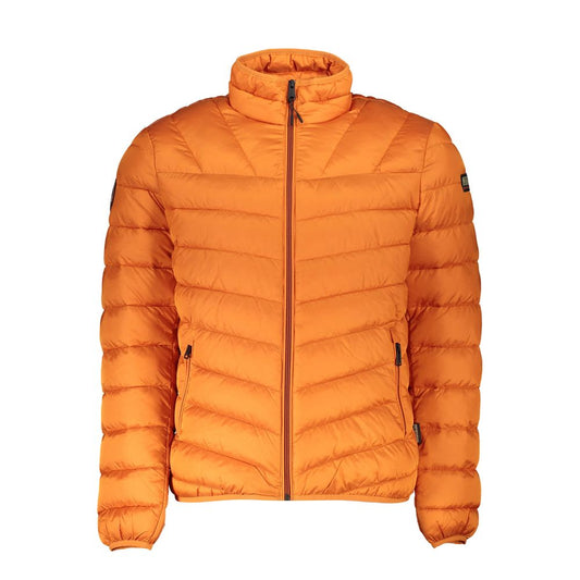 Napapijri Orange Polyamide Jacket Napapijri