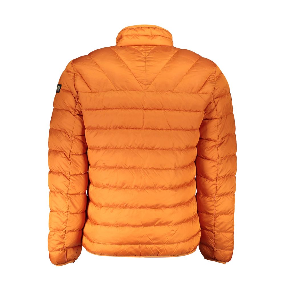 Napapijri Orange Polyamide Jacket Napapijri