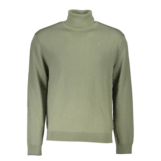 Napapijri Green Wool Sweater Napapijri