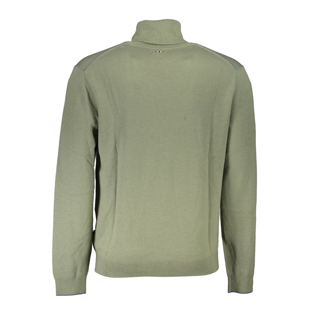 Napapijri Green Wool Sweater Napapijri