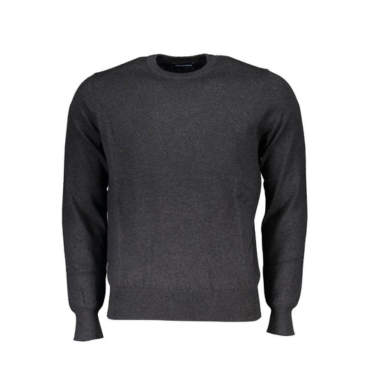 North Sails Gray Fabric Sweater North Sails