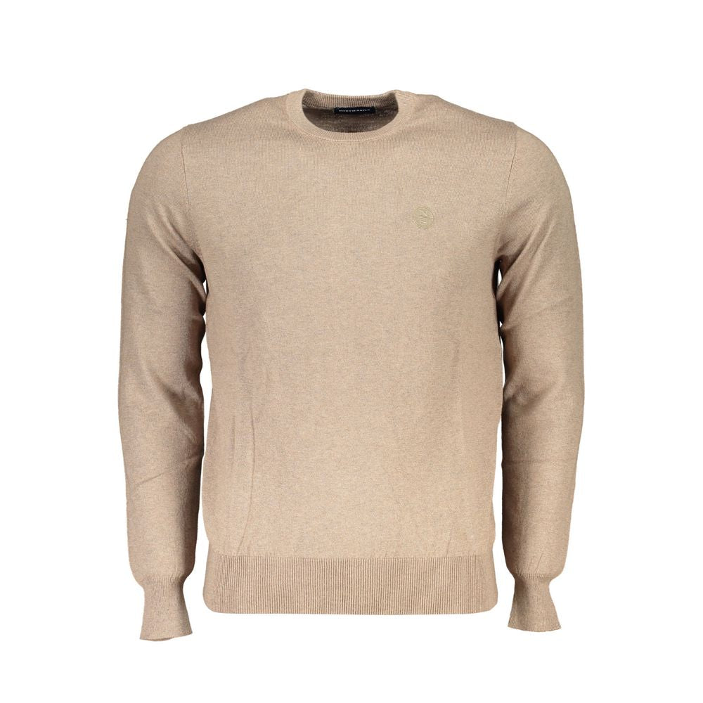 North Sails Beige Fabric Sweater North Sails