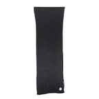 North Sails Black Cotton Men Scarf North Sails