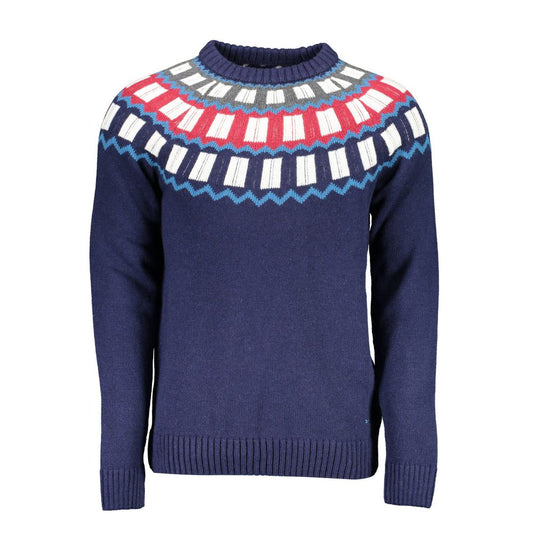 Gant Blue Wool Sweater Gant