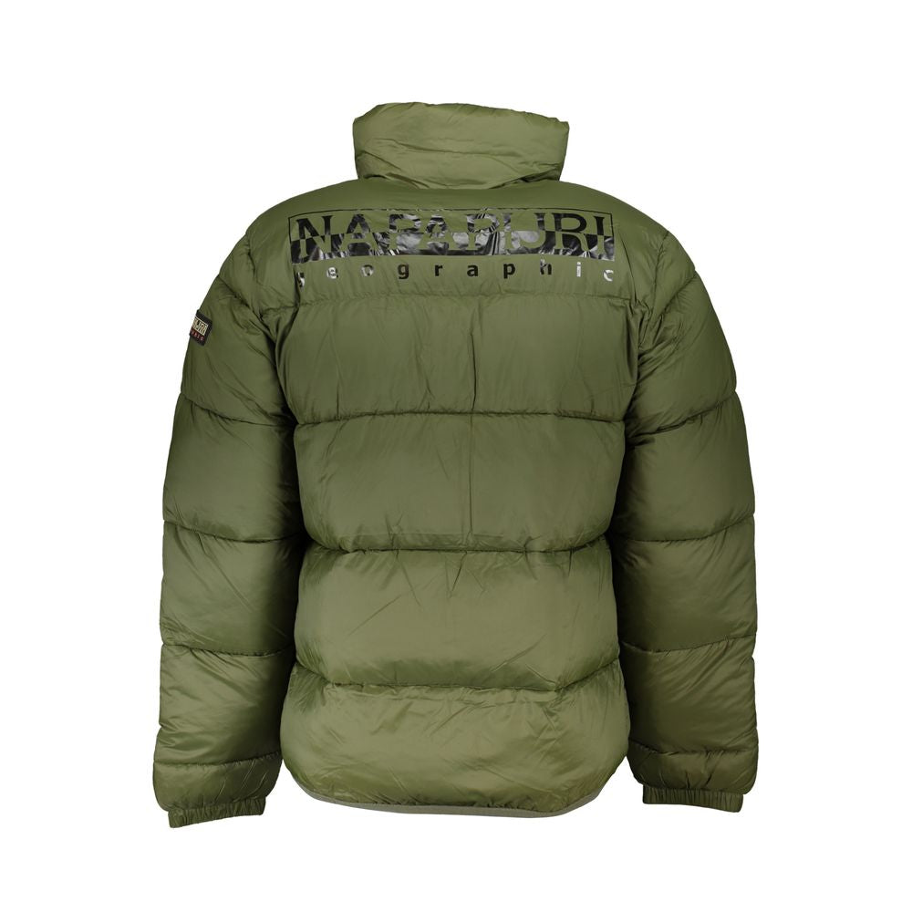 Napapijri Green Polyamide Jacket Napapijri