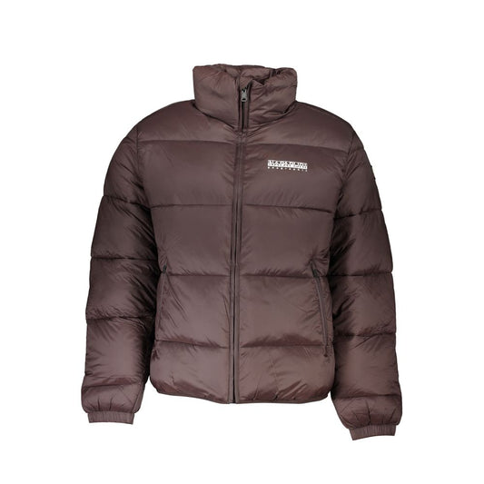 Napapijri Brown Polyamide Jacket Napapijri
