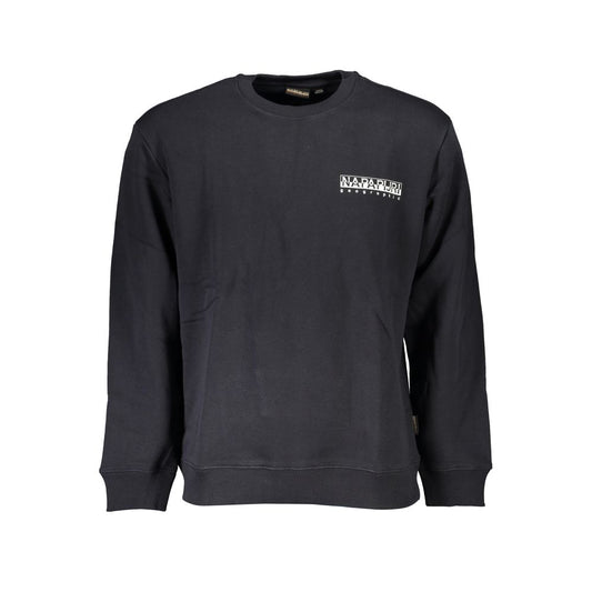 Napapijri Black Cotton Sweater Napapijri