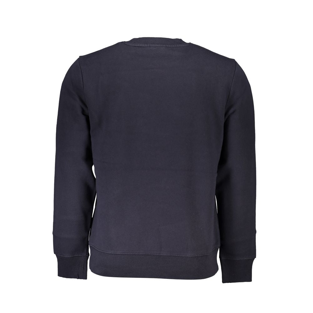 Napapijri Blue Cotton Sweater Napapijri