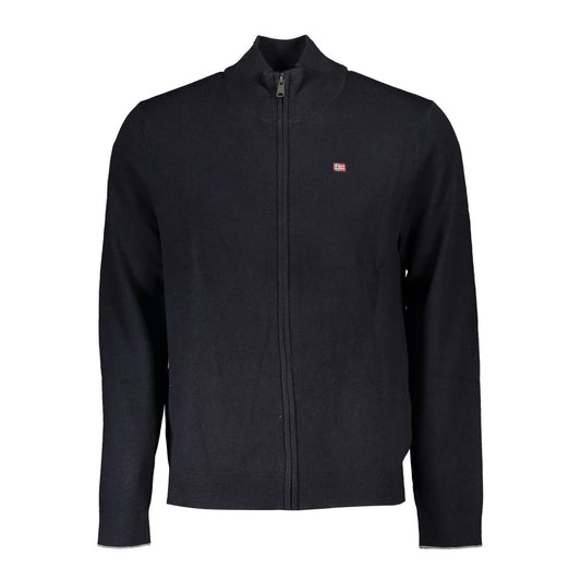 Napapijri Black Fabric Sweater Napapijri
