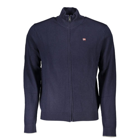 Napapijri Blue Fabric Sweater Napapijri