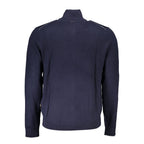 Napapijri Blue Tessuto Men's Cardigan