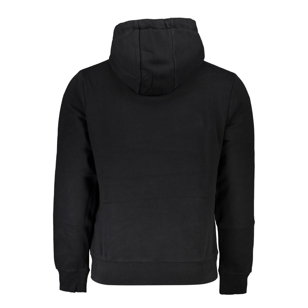 Napapijri Black Cotton Sweater Napapijri