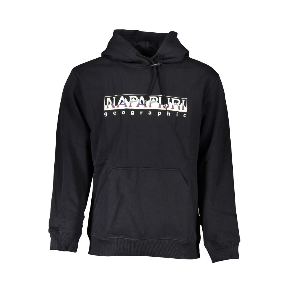 Napapijri Black Cotton Sweater Napapijri