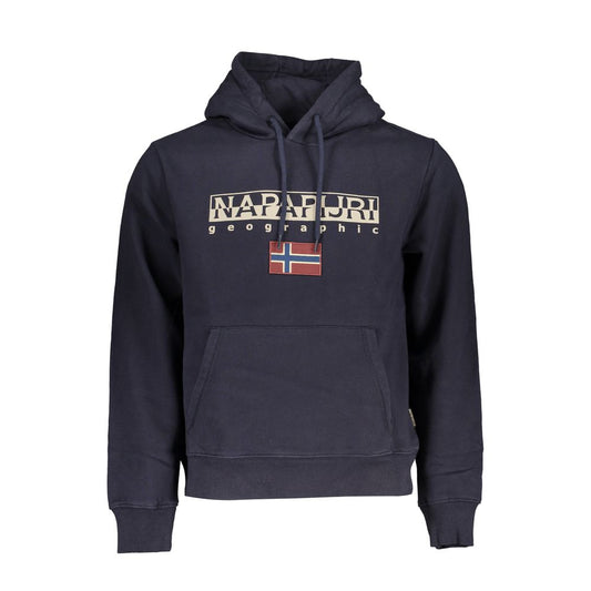 Napapijri Blue Cotton Sweater Napapijri