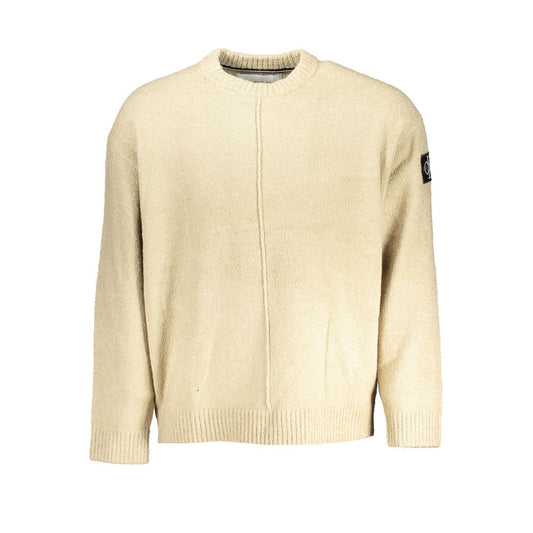 Calvin Klein Beige Cotton Sweater Calvin Klein