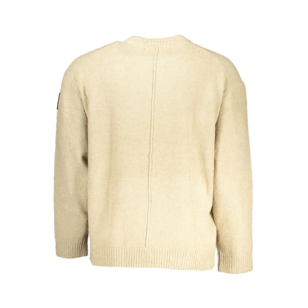 Calvin Klein Beige Cotton Sweater Calvin Klein
