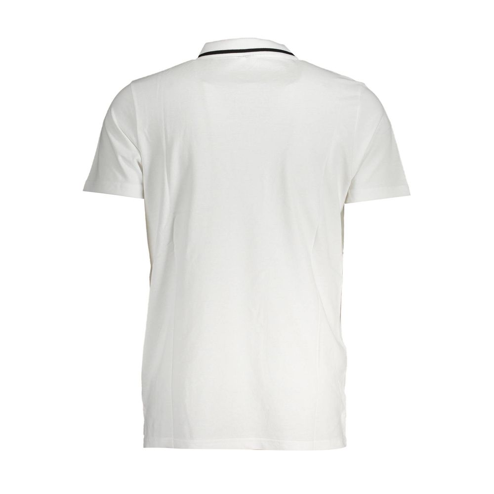 Fila White Cotton Mens Polo Shirt Fila