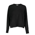 Black Tessuto women’s sweater by Patrizia Pepe, featuring a cozy knit fabric and a stylish, modern design.
