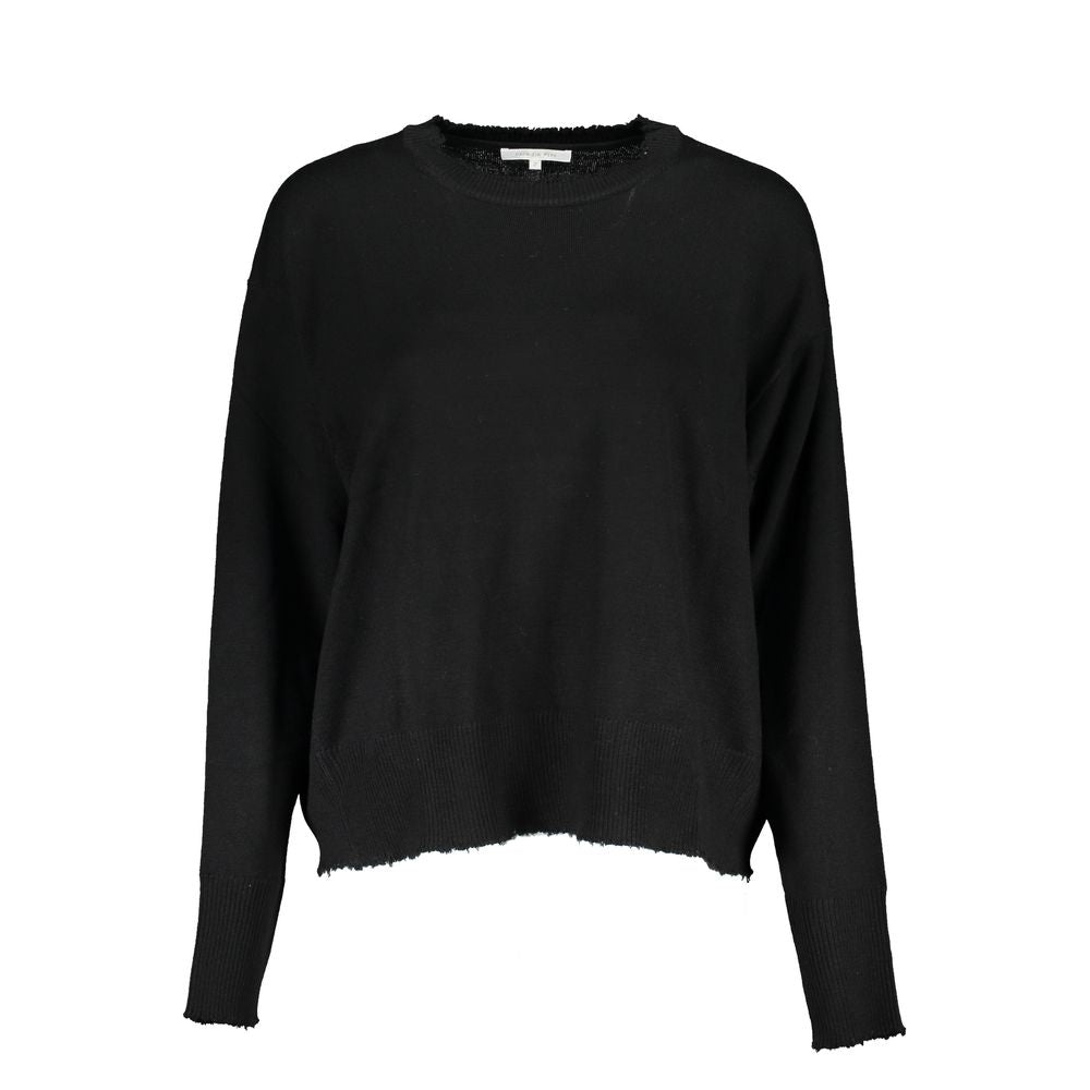 Patrizia Pepe Black Tessuto Women Sweater Patrizia Pepe