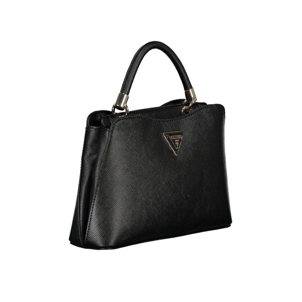 Guess Jeans Black Polyethylene Handbag Guess Jeans