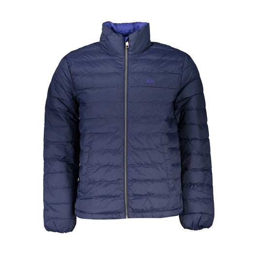 La Martina Blue Polyamide Jacket La Martina