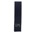La Martina green acrylic men's scarf featuring a soft, textured fabric and classic design for stylish warmth.