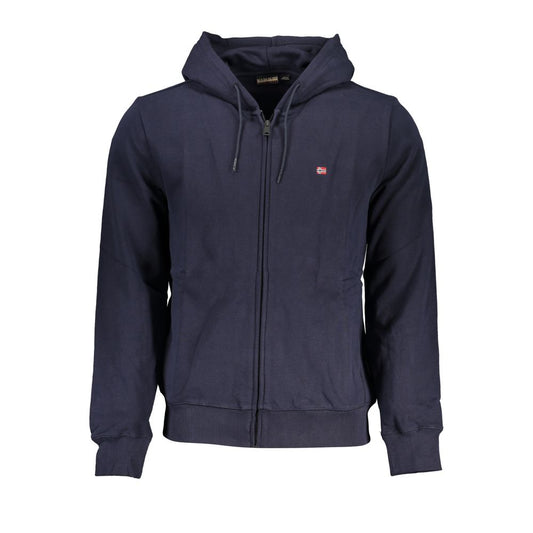 Napapijri Blue Cotton Sweater Napapijri