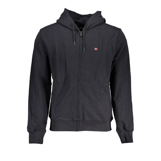Napapijri Black Cotton Sweater Napapijri