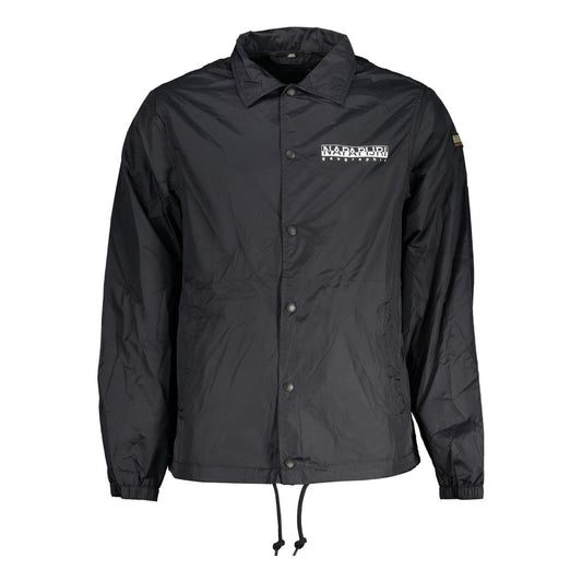 Napapijri Black Polyester Jacket Napapijri
