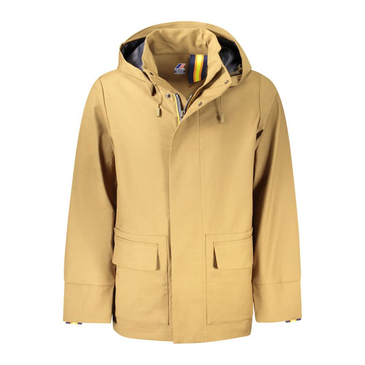 K-WAY Brown Wool Jacket K-WAY