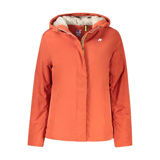 K-WAY Red Polyamide Jackets & Coat K-WAY