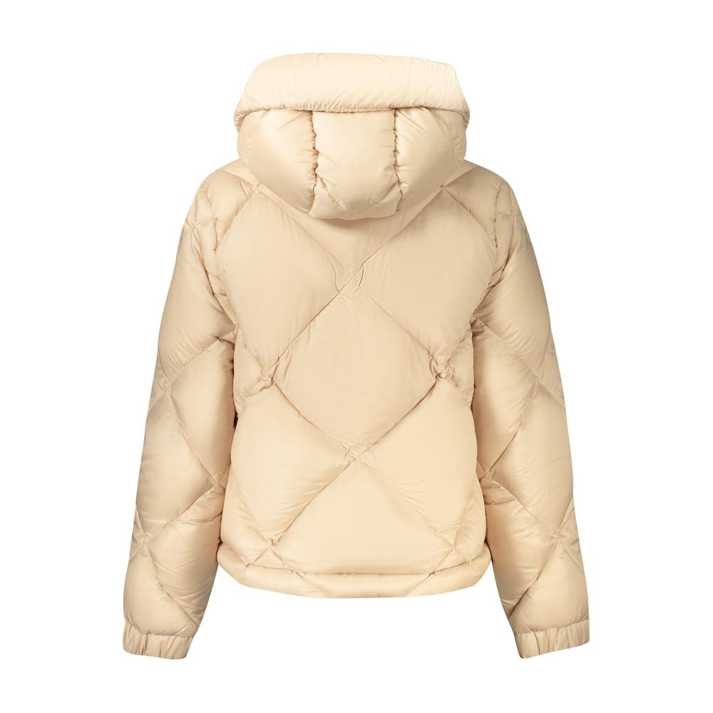 K-WAY Beige Polyester Jackets & Coat K-WAY