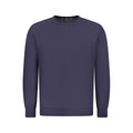 Blue Guess Jeans men's wool sweater with a crew neckline and ribbed cuffs, designed for a comfortable, stylish fit.