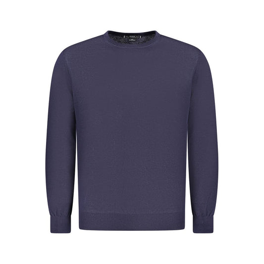 Guess Jeans Blue Wool Sweater Guess Jeans