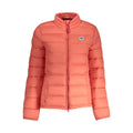 North Sails Rosa Poliammide women's jacket shown in navy with front zipper and collar, designed for outdoor wind protection.