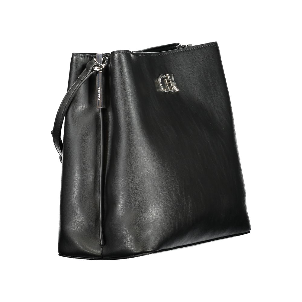 Calvin Klein Black Polyester Handbag Calvin Klein