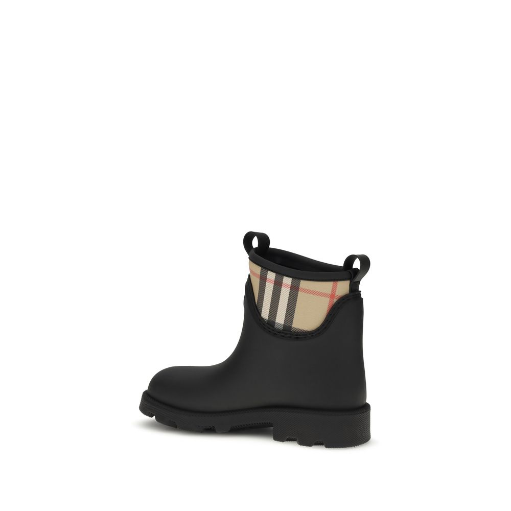 Burberry Marsh Stamp rubber Ankle Boots Burberry