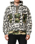 Dolce & Gabbana Multicolor Hooded DGMania Sweatshirt Sweater - Eljoys Fashion 