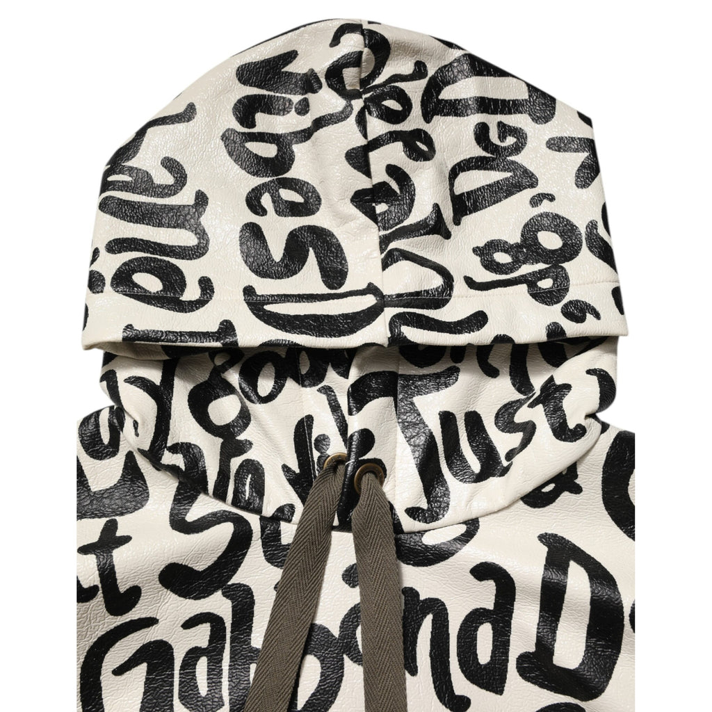 Dolce & Gabbana Multicolor Hooded DGMania Sweatshirt Sweater
